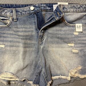 Time and Tru Blue Jean Shorts